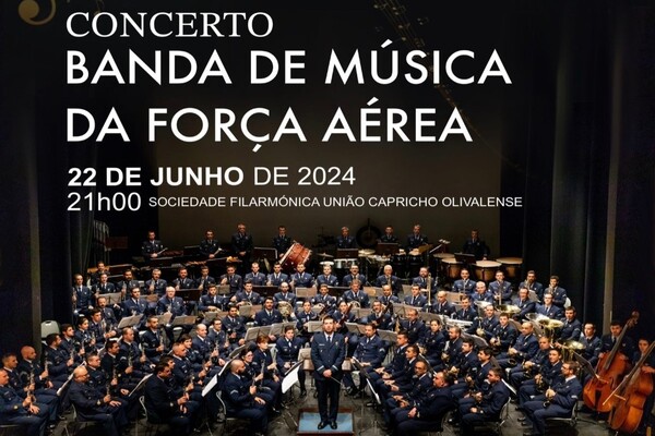 Concerto Banda de Música da Força Aérea na SFUCO