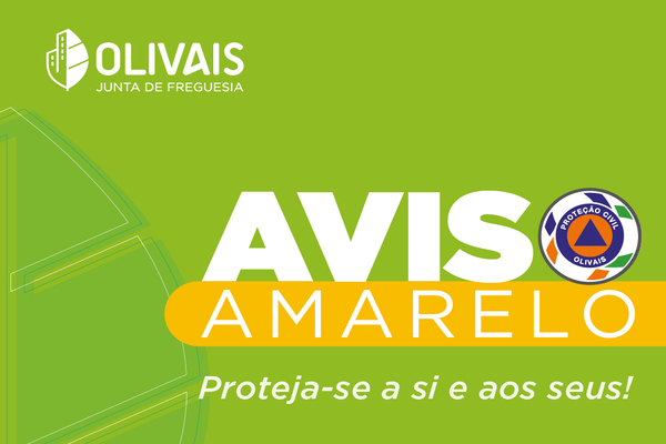 Aviso Meteorológico Amarelo